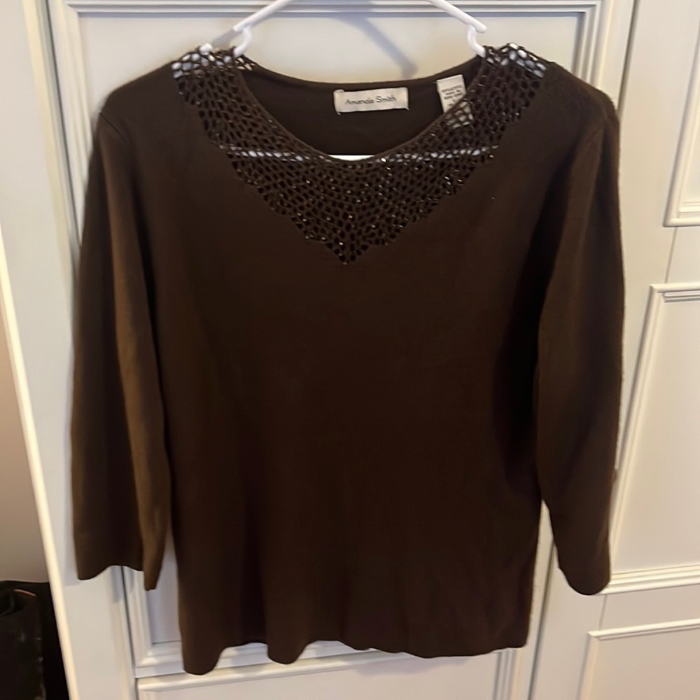 EUC Size L Brown Sweater